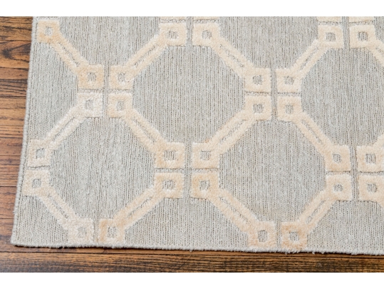 Hand Knotted Indian Linen Shumaq Carpet, 8' X 5', New