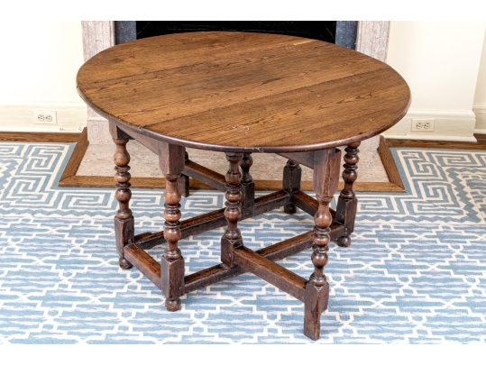 Antique Oak Gate Leg Table