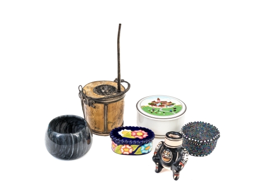 Decorative Grouping Of Collectible Items