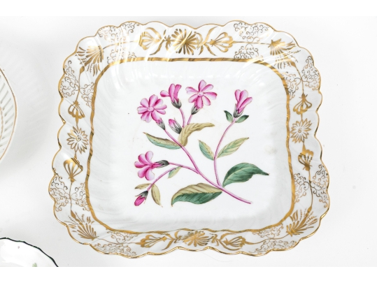 Assembled Set Of Seven Continental Porcelain Wares