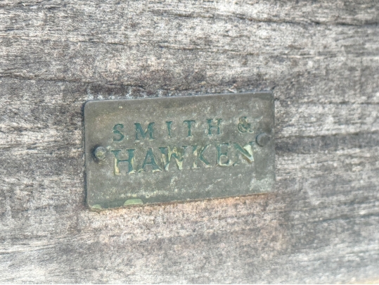 Smith & Hawken Teak Bench (1 Of 2)