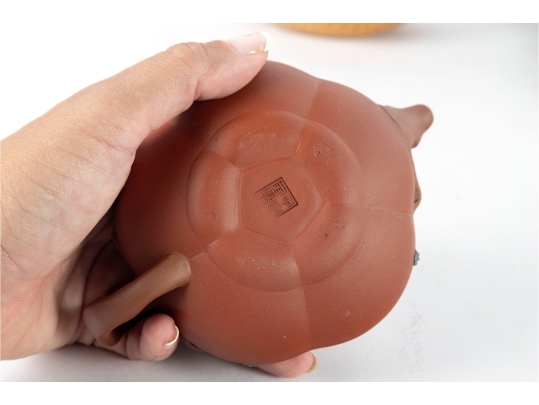 Five Chinese Yixing And Studio Art Teapots