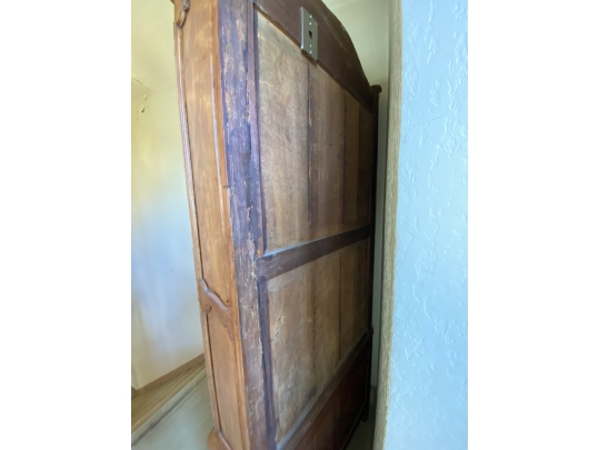 French Country Carved Fruitwood Bookcase