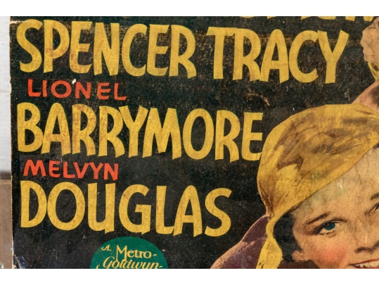 Collection Of Seven 1930's Stamford Theatre Movie Posters And  A 1953 Movie Poster