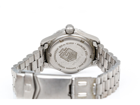 Tag Heuer 27MM Steel 973.008, Black Dial On Bracelet 