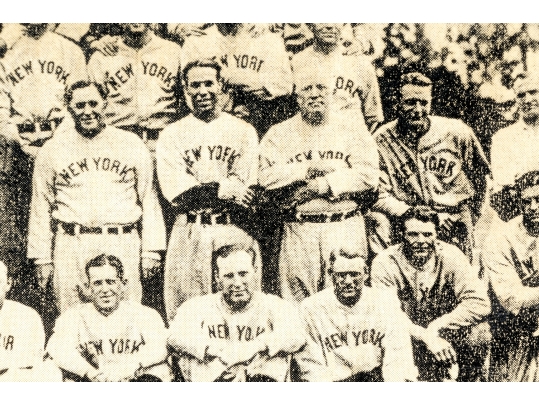 Collection Of Four Antique And Vintage Major League Baseball Posters With 1951 Pennant Poster