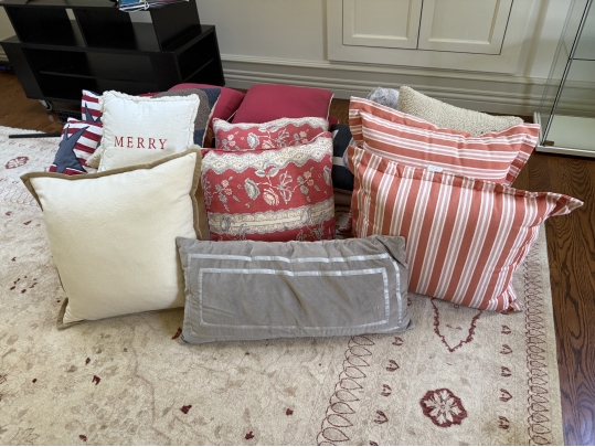 Grouping Of Quality Throw Pillows