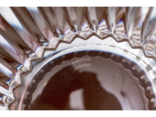 Elegant Waterford Marquis Crystal Footed Center Bowl