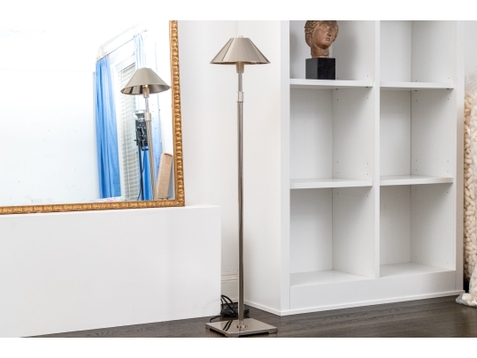 Quality Pair Of Adjustable Floor Lamps