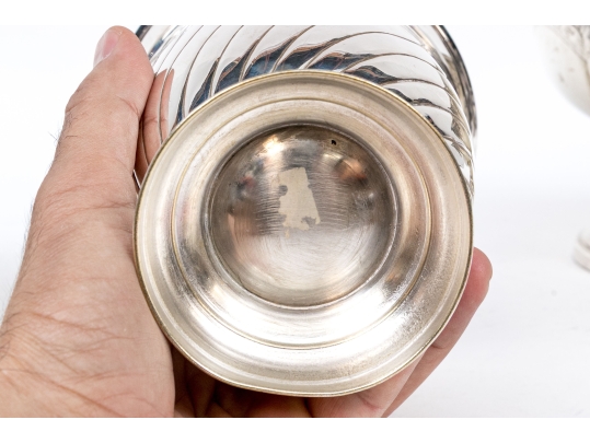 Four Quality English Silver-Plated Bowl