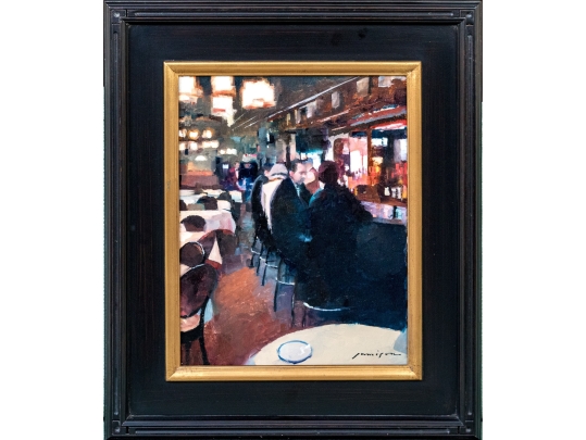 Jeff Jamison (American [SC], B. 1958) “Somewhere In The City” Oil On Canvas, 2018