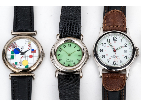 Collection Of Assorted Fashion Watches, Including Skagen