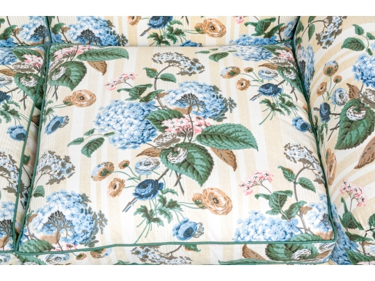 Custom Upholstered Loveseat Sofa
