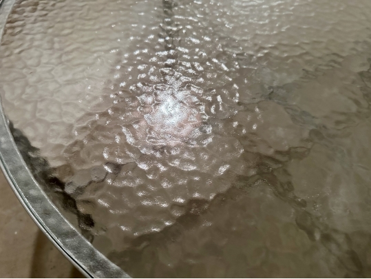 Low Glass Top Coffee Table