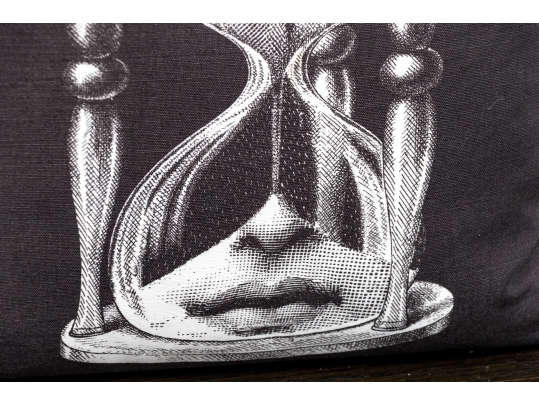 Pair Of Italian Fornasetti Accent Pillows