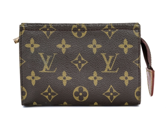 Louis Vuitton Vintage Coated Canvas Cosmetics Bag