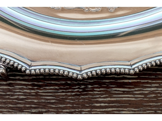 Five Piece Webster Wilcox International Silver Plated “English Flutes” Tea And Coffee Service