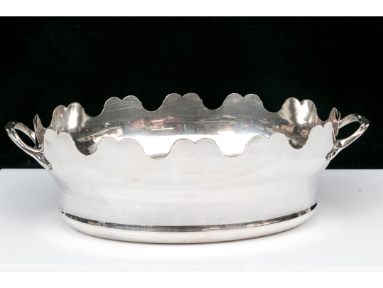 Quality Silverplate Monteith Bowl