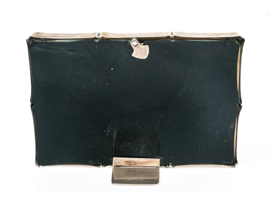 Tiffany & Co. Sterling Silver Bamboo Perpetual Desk Calendar