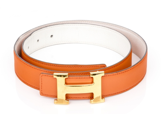Hermes Gold Tone 'H