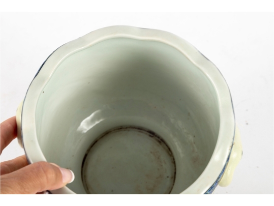 Chinese Famille Verte Porcelain Jardinière