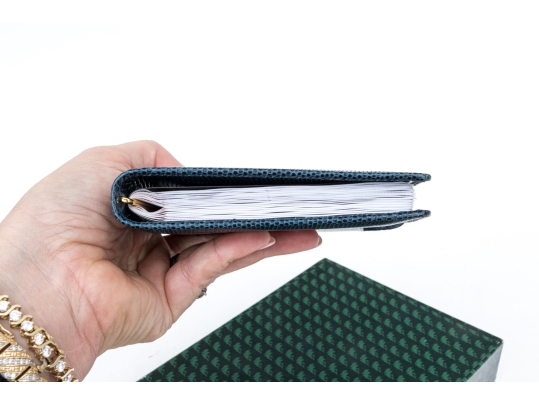 Bergdorf Goodman Gigliodoro Navy Book Photo Album, Boxed