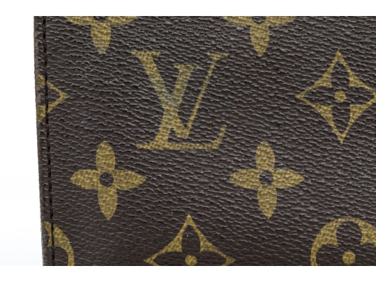 Louis Vuitton Vintage Coated Canvas Cosmetics Bag