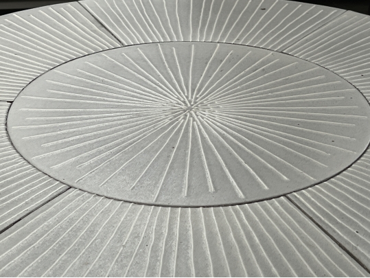 Mid Century Round Coffee Table