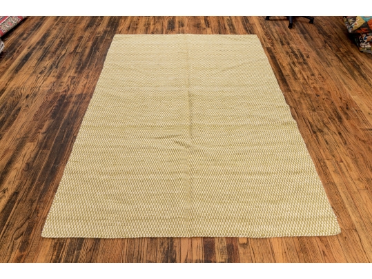 Hand Woven Wool Carpet, 7'-6