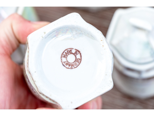 Collection Of German Lustreware Kitchen Ceramic Vessels