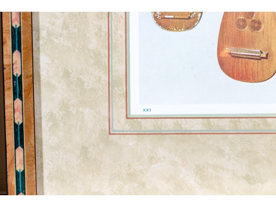 Set Of Eight Decorative Prints Of Instruments