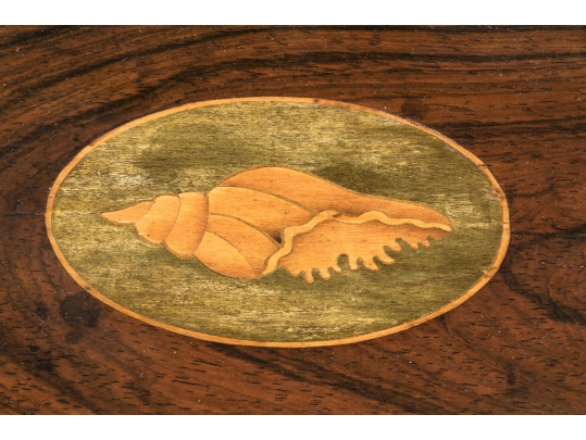 Antique Mahogany Teacaddy, For Restoration. 