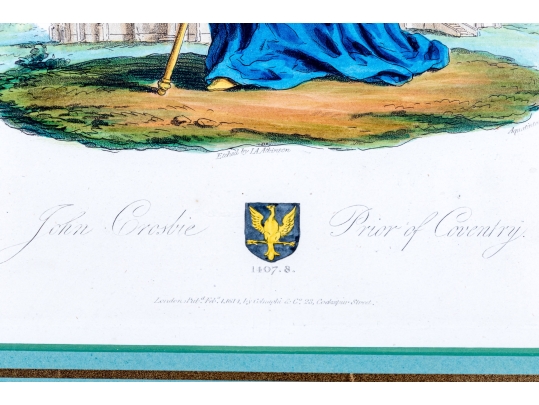 Three Aquatints After Charles Hamilton Smith (Belgian-British, 1776-1959) 