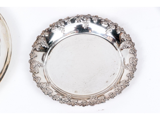 Assembled Thirteen Piece Silver Plated Wine Serving Lot