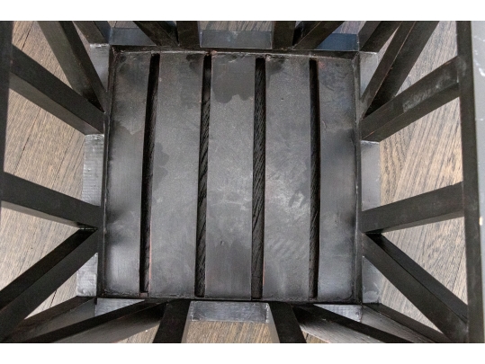 Paid Of Parisian Designer Wooden Stools