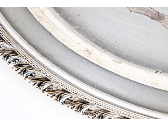 Tiffany & Co. Sterling Silver Oval Serving Platter, 36.64 Ozt.