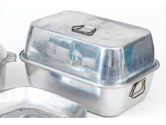 Aluminum Cooking And Serving Lot