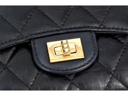 Chanel Matelasse Black Leather Wallet, With Box