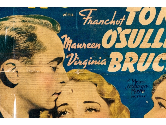 Collection Of Seven 1930's Stamford Theatre Movie Posters And  A 1953 Movie Poster