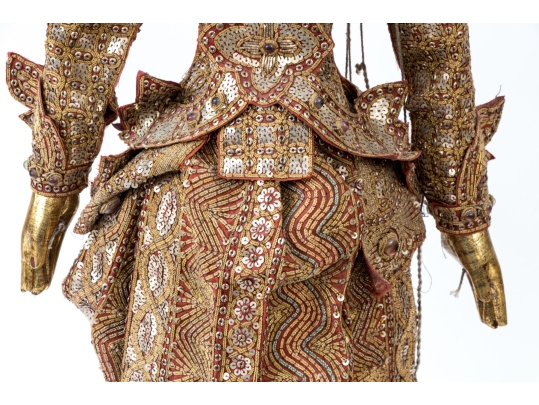 Impressive Burmese Marionette Doll