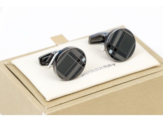 Pair Of Burberry Cufflinks