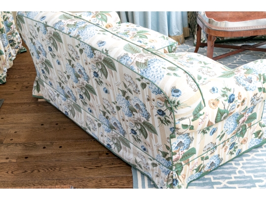 Custom Upholstered Loveseat Sofa
