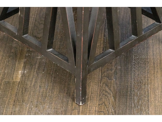 Paid Of Parisian Designer Wooden Stools