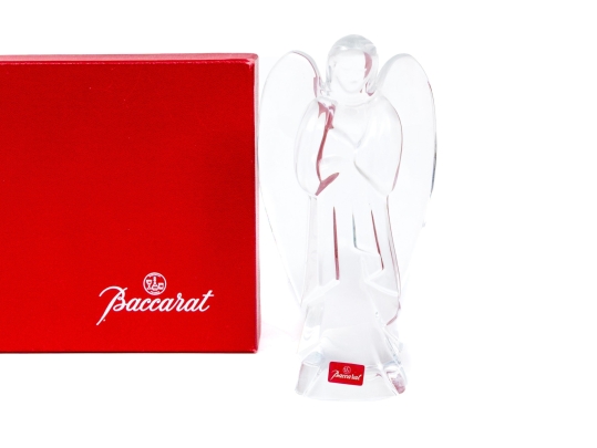 Baccarat Angel Figure, Boxed