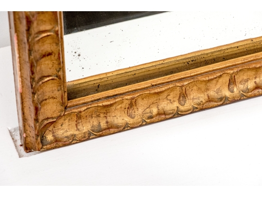 19th Century Carved And Giltwood Mirror