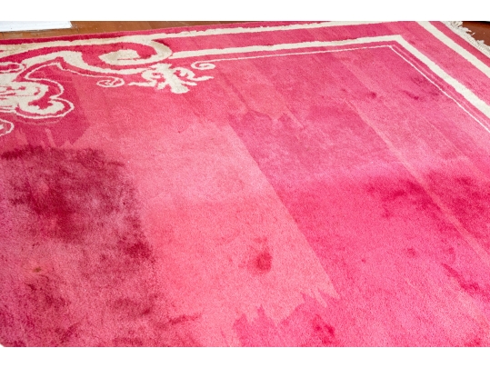 Hand-knotted Wool Carpet, 13'-3