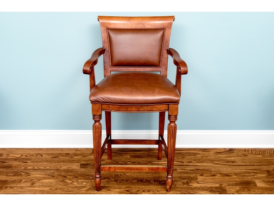 Set Of Four Ethan Allen Counter Stools