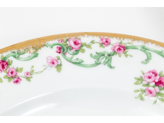 Set Of 11 French, Theodore Haviland Limoge Dishes, Signed