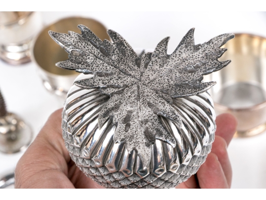 Collection Of Quality VIntage Silver-Plate, Nine Pieces