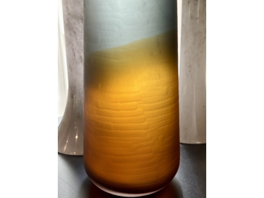 UPDATED**Collection Of 6 Modern Decorative Vases In An Ombré And Smoky Neutral Palette